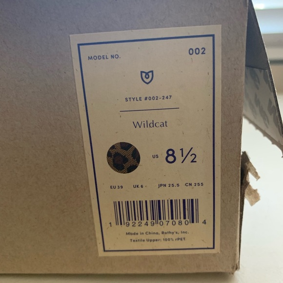 Rothys Wildcat SZ 8.5 - Picture 5 of 6